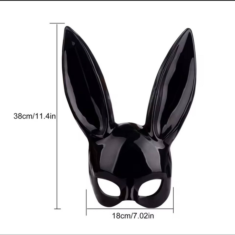 نقاب و ماسک خرگوشی وارداتی bdsm کد 717